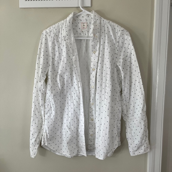 GAP Tops - GAP Button-Up Shirt with blue squares